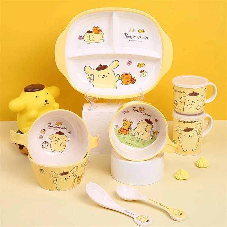Set Makan Malam Kanak-Kanak Melamin