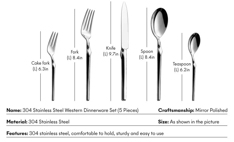 stainless steel cutlery set 6 stainless steel cutlery set 6